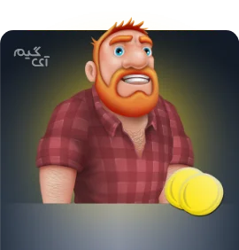 سکه 3 دلاری هی دی ( hay day )