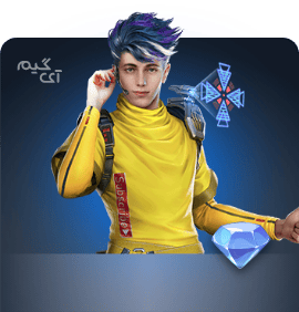 1060 جم فری فایر با اطلاعات اکانت