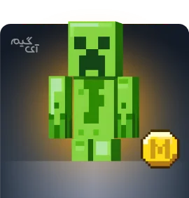 8000 ماینکوین بازی Minecraft