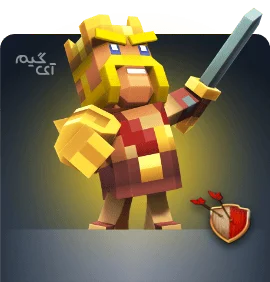 سرباز پیکسل کلش آف کلنز