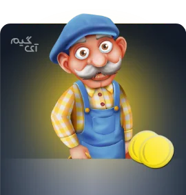 سکه 1 دلاری هی دی ( hay day )