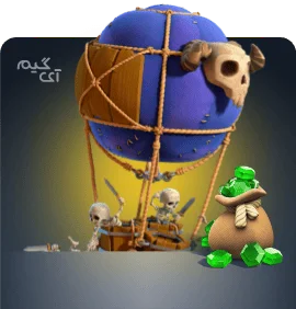 500 جم کلش رویال