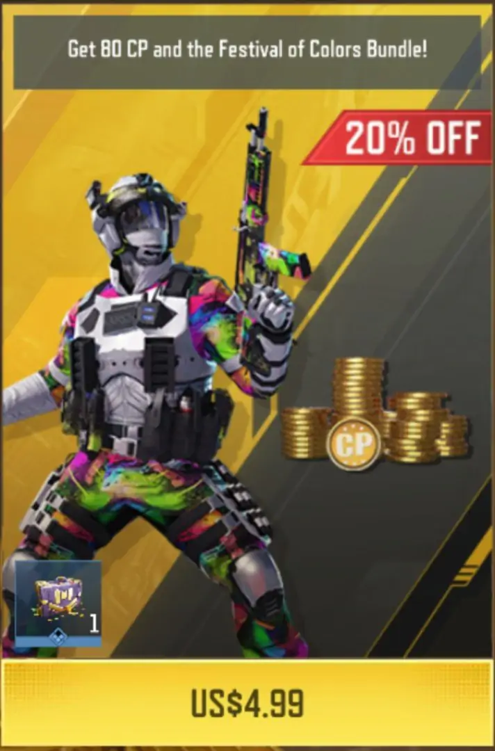باندل Tiered Offer ‌4.99$